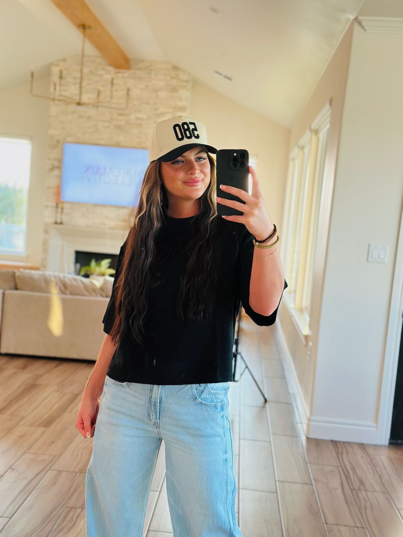 580 CUSTOM 3D EMBROIDERED TRUCKER HAT