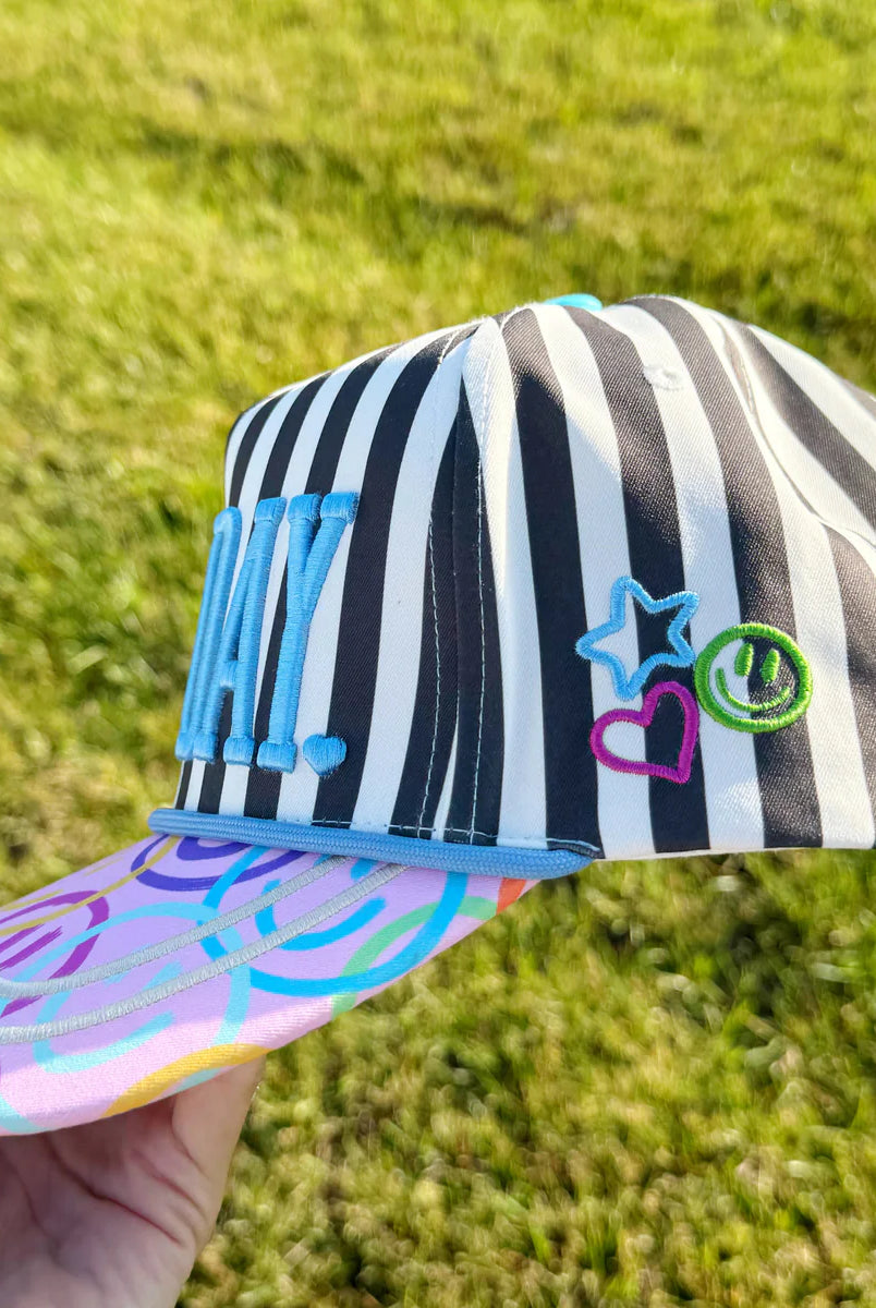 GOOD DAY TRUCKER HAT- POPPY & PINE