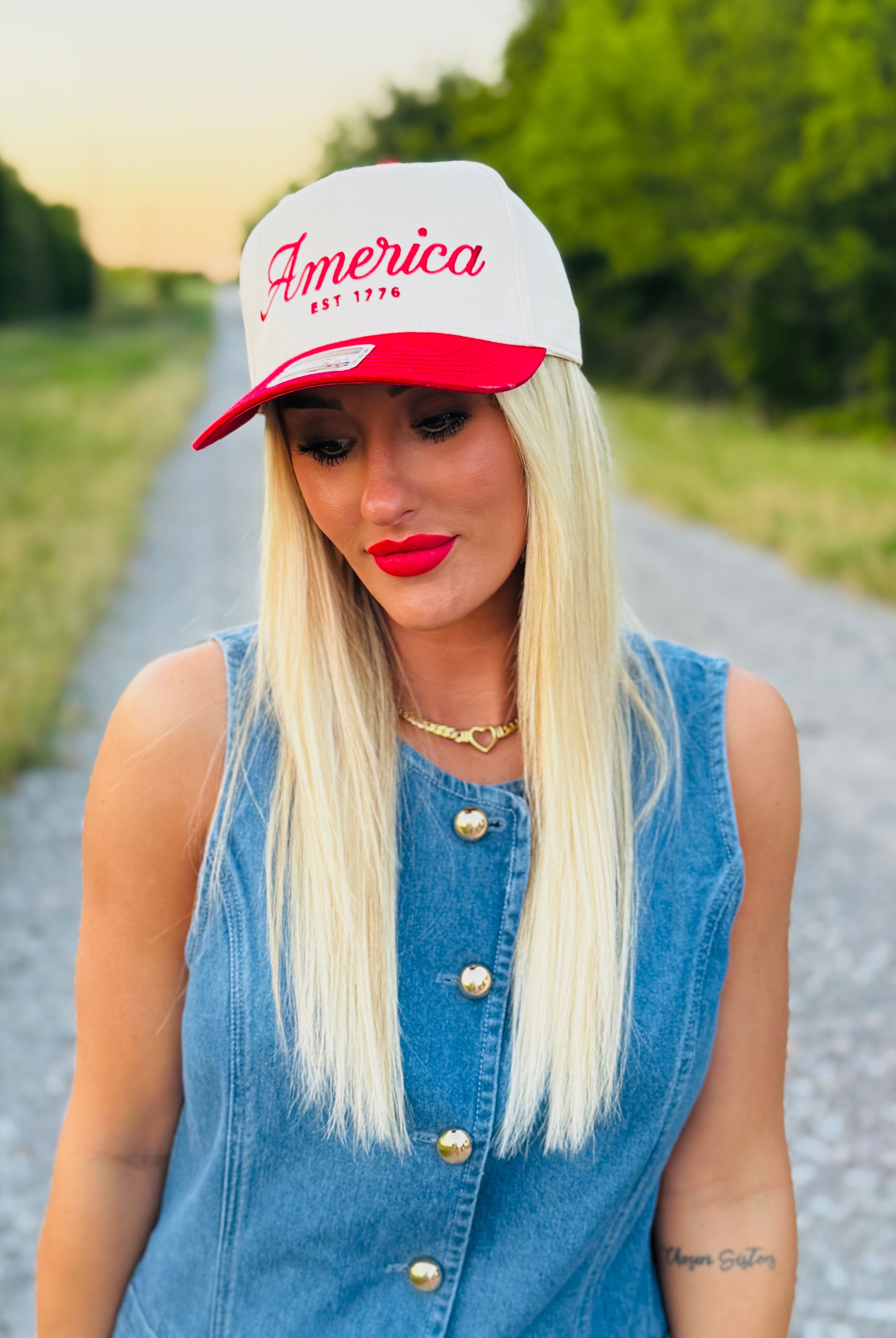 AMERICA TRUCKER HAT