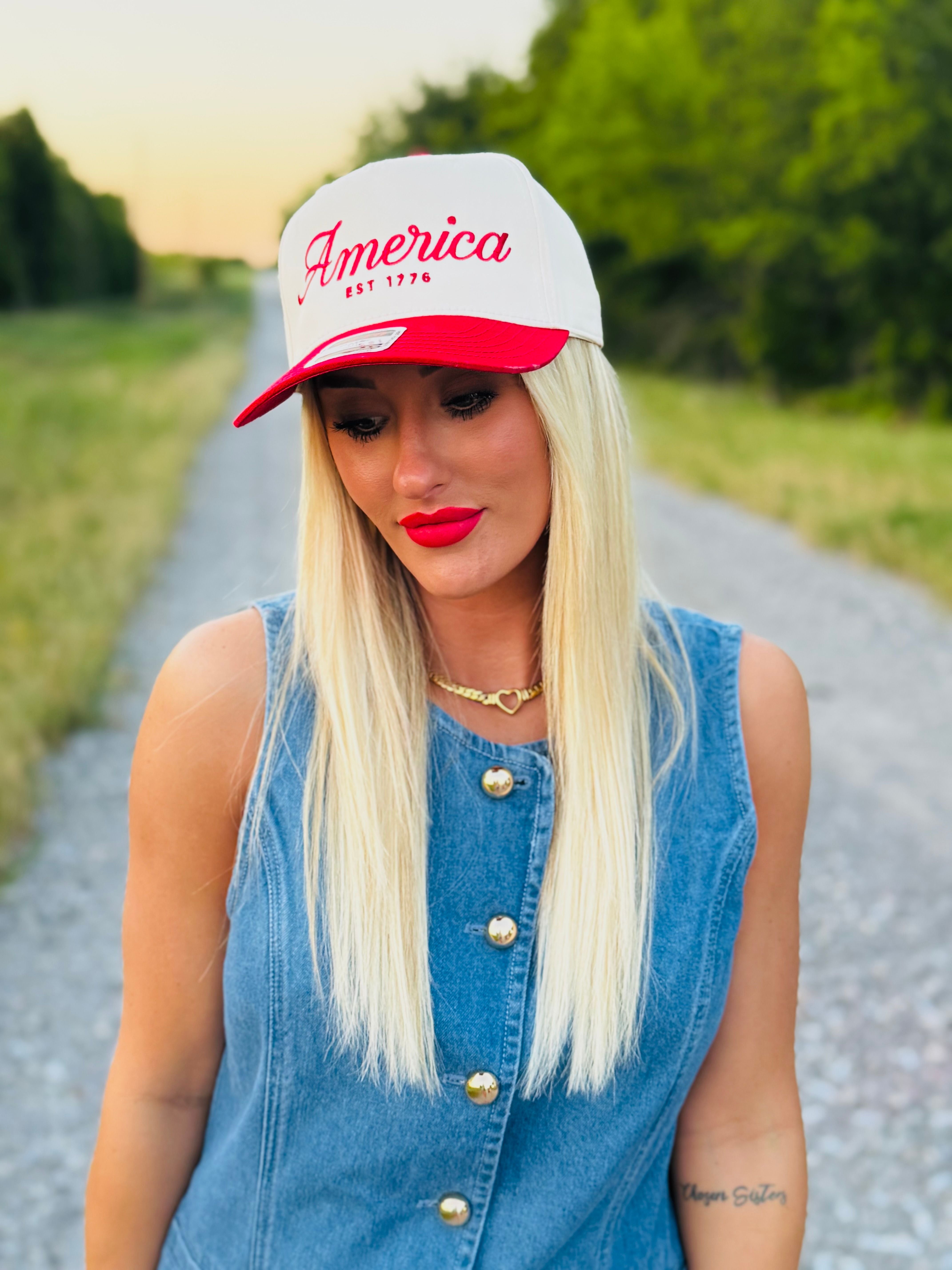 AMERICA TRUCKER HAT