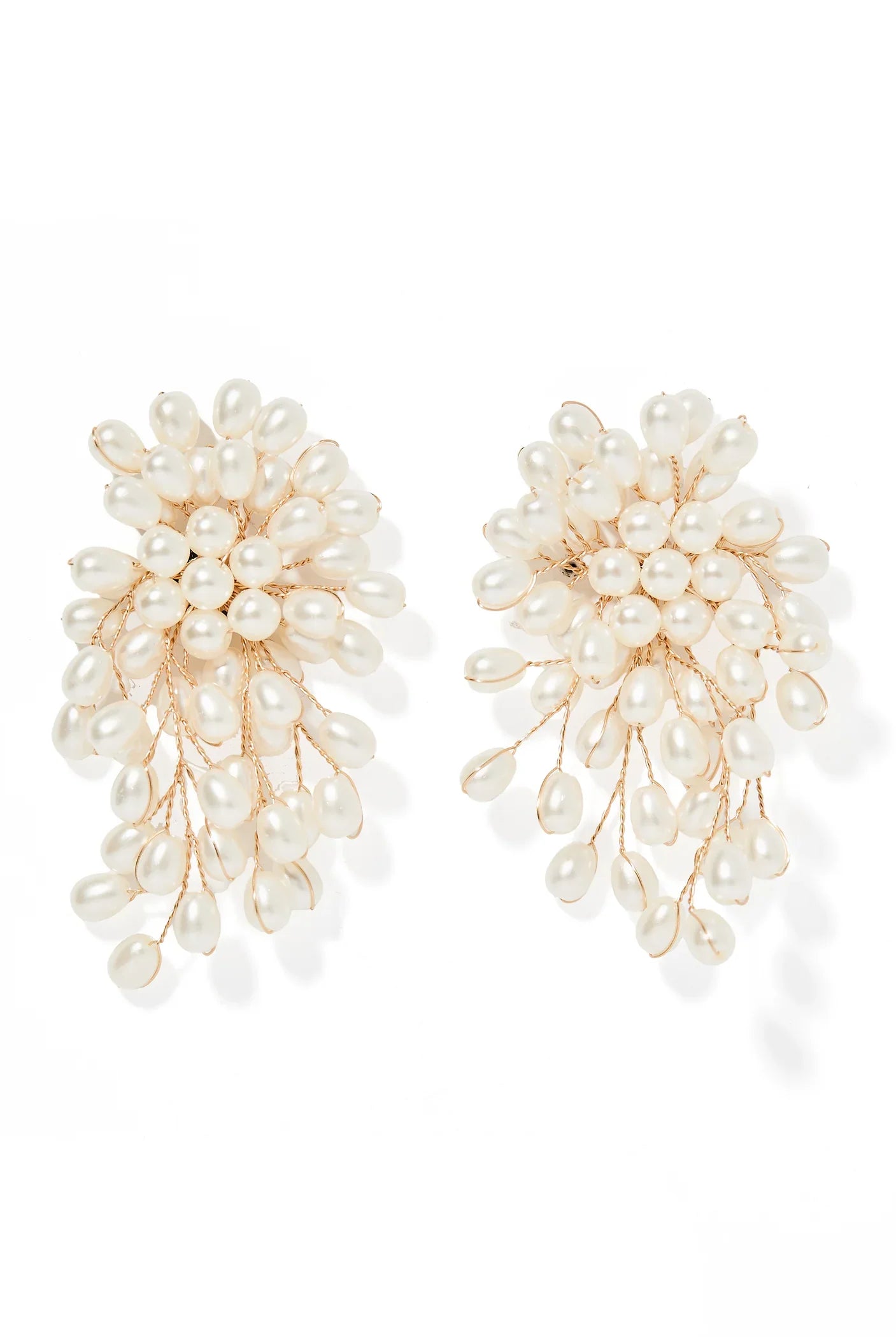 ARIEL PEARL STATEMENT EARRINGS BY LINNY CO - Earrings