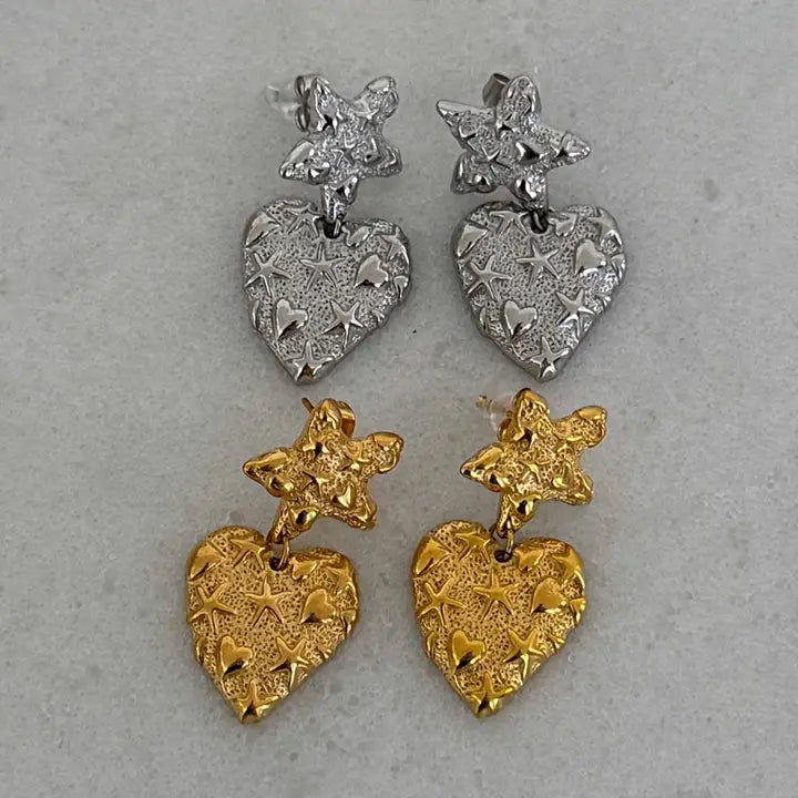 CAROLINE EARRINGS FROM CHANSUTTPEARLS IN GOLD - Earrings