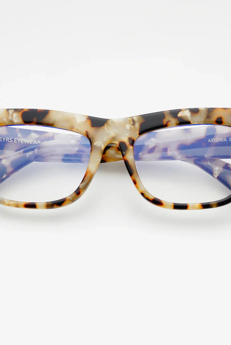FREYRS ASTORIA BROWN PEARL BLUE LIGHT GLASSES