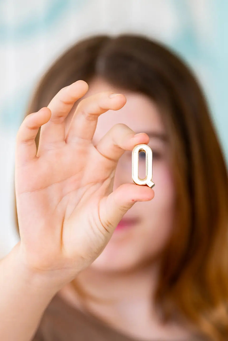 GOLD LETTER BANDANA INITIALS- INDIVIDUAL