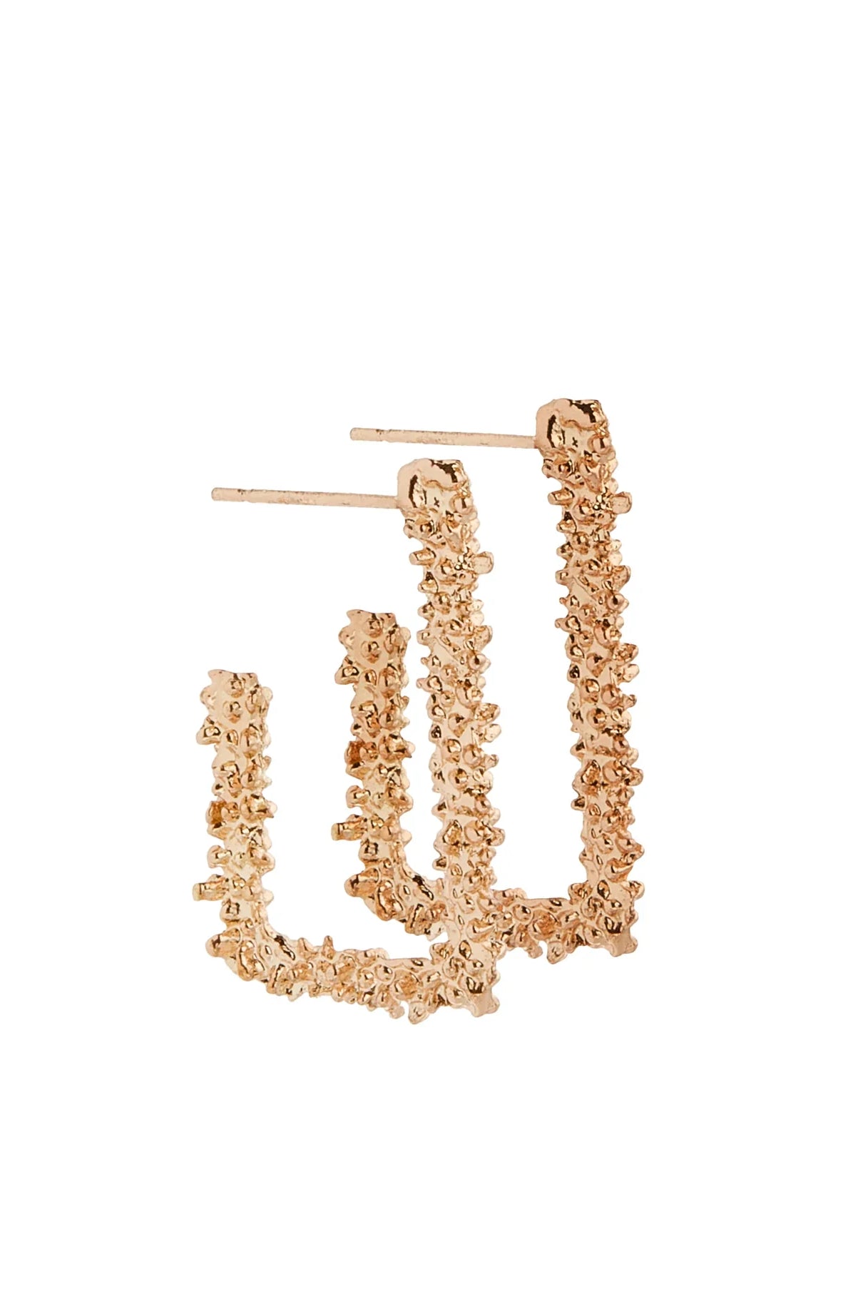 Joy Earrings by LINNY CO featuring gold plated alloy, lightweight design perfect for sensitive ears.