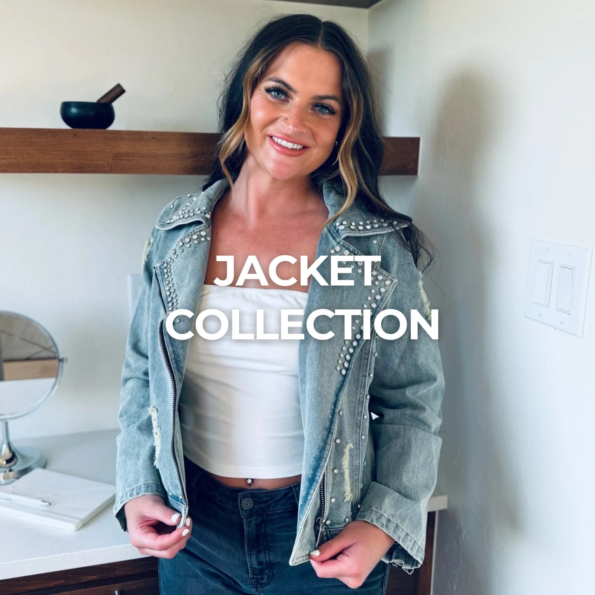 Vibrant Hand-Painted Sequined Denim Blazer Jacket from our Denim Jackets Collection, a unique statement piece showcasing exquisite design and craftsmanship.