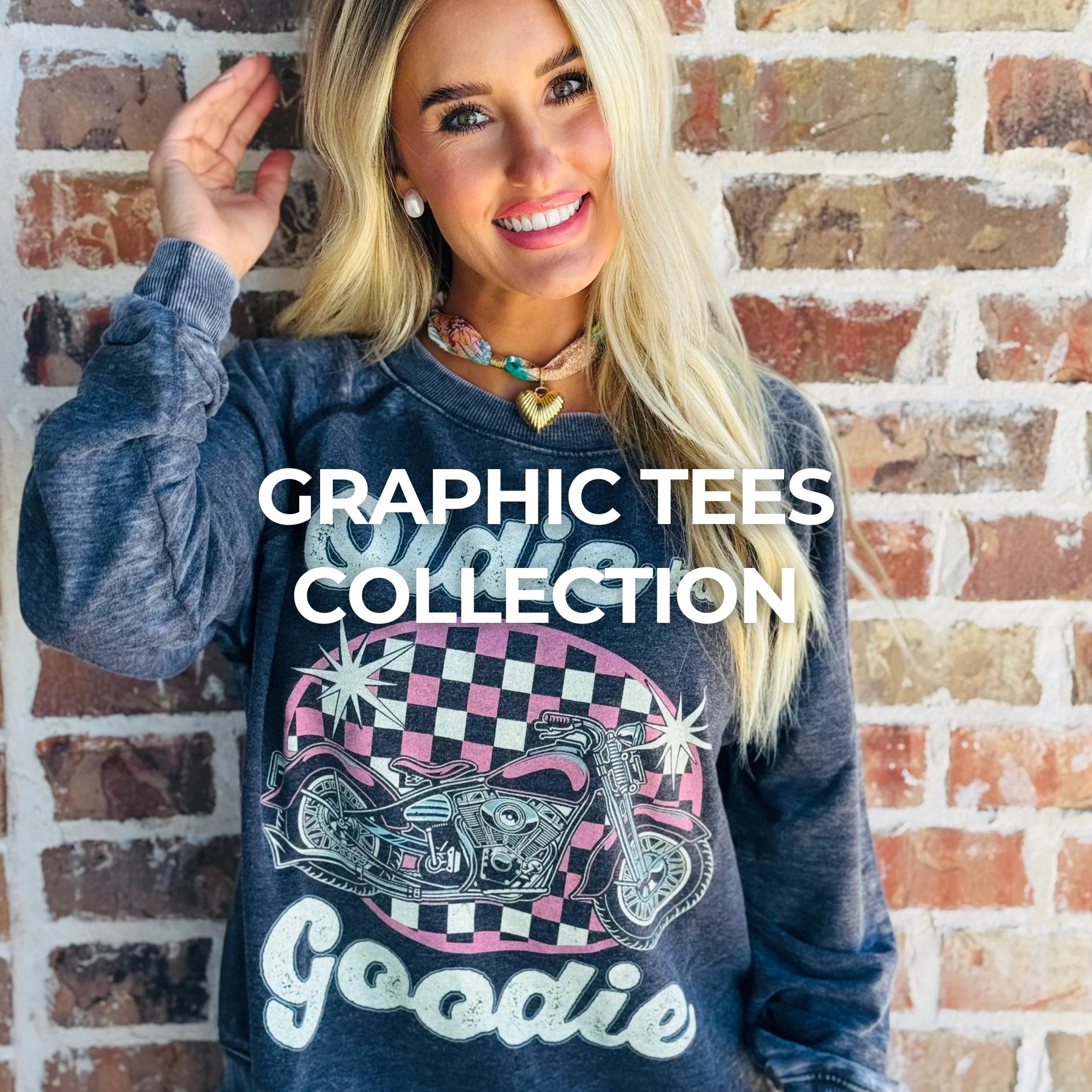 Stylish Vintage USA Foil Graphic Blue Oversized Tee featuring cut edge details from our Graphic Tees collection, perfect for layering and showcasing comfort and style.