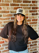 580 CUSTOM 3D EMBROIDERED TRUCKER HAT