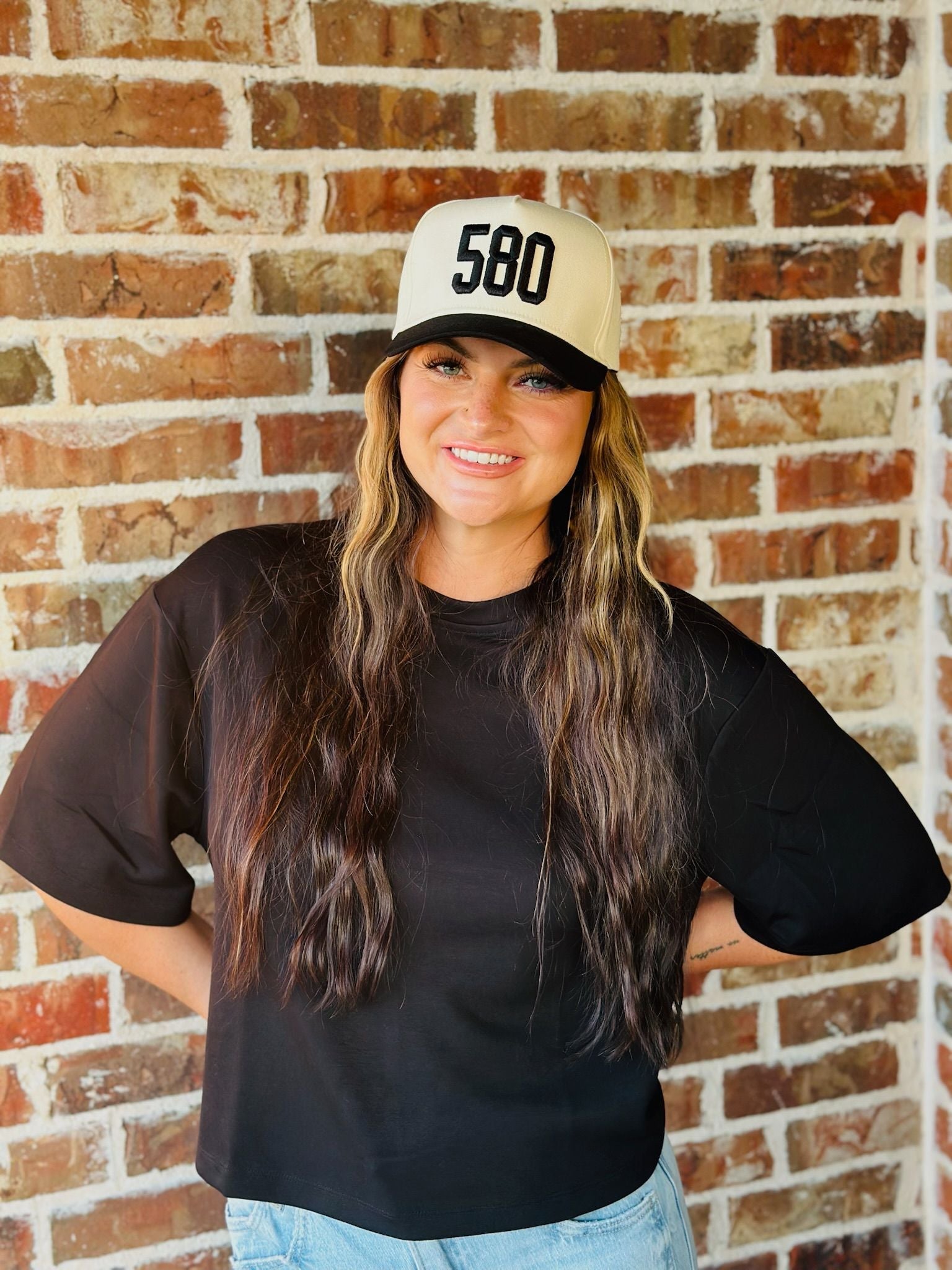 580 CUSTOM 3D EMBROIDERED TRUCKER HAT