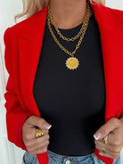 Coin NecklaceXl Coin NecklaceAurea Lux Collective