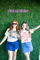 You're Killing Me Smalls Crop Tee by Poppy & Pine, featuring a playful phrase perfect for a sporty casual look. Made from 100% cotton, this stylish tee is both comfortable and durable.