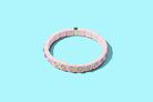 Stylish Maeve Enamel Bracelet by Taylor Elliott Designs featuring painted enamel and square stone accents, perfect for elegant and casual looks.