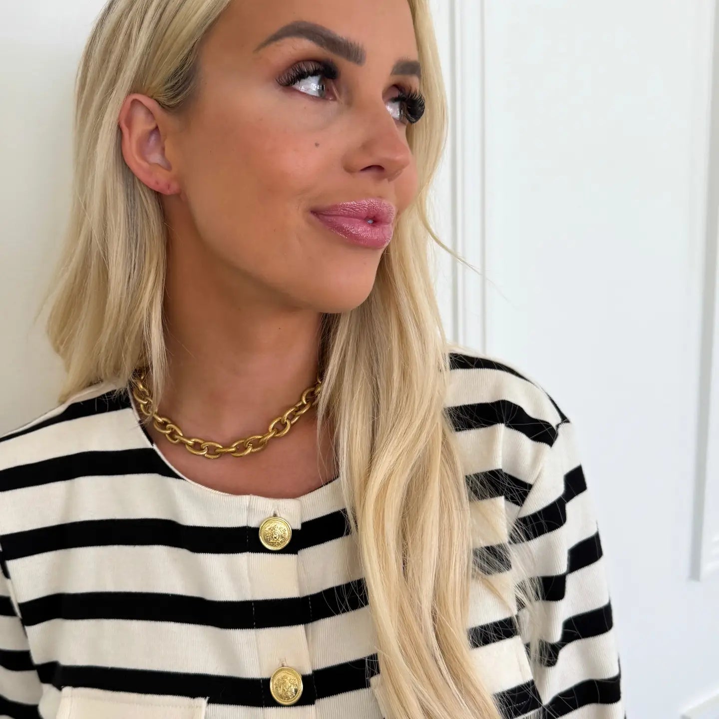 ARDEN GOLD CHAIN NECKLACE - Necklaces