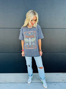 FREE BIRD MINERAL WASHED TEE - Tops