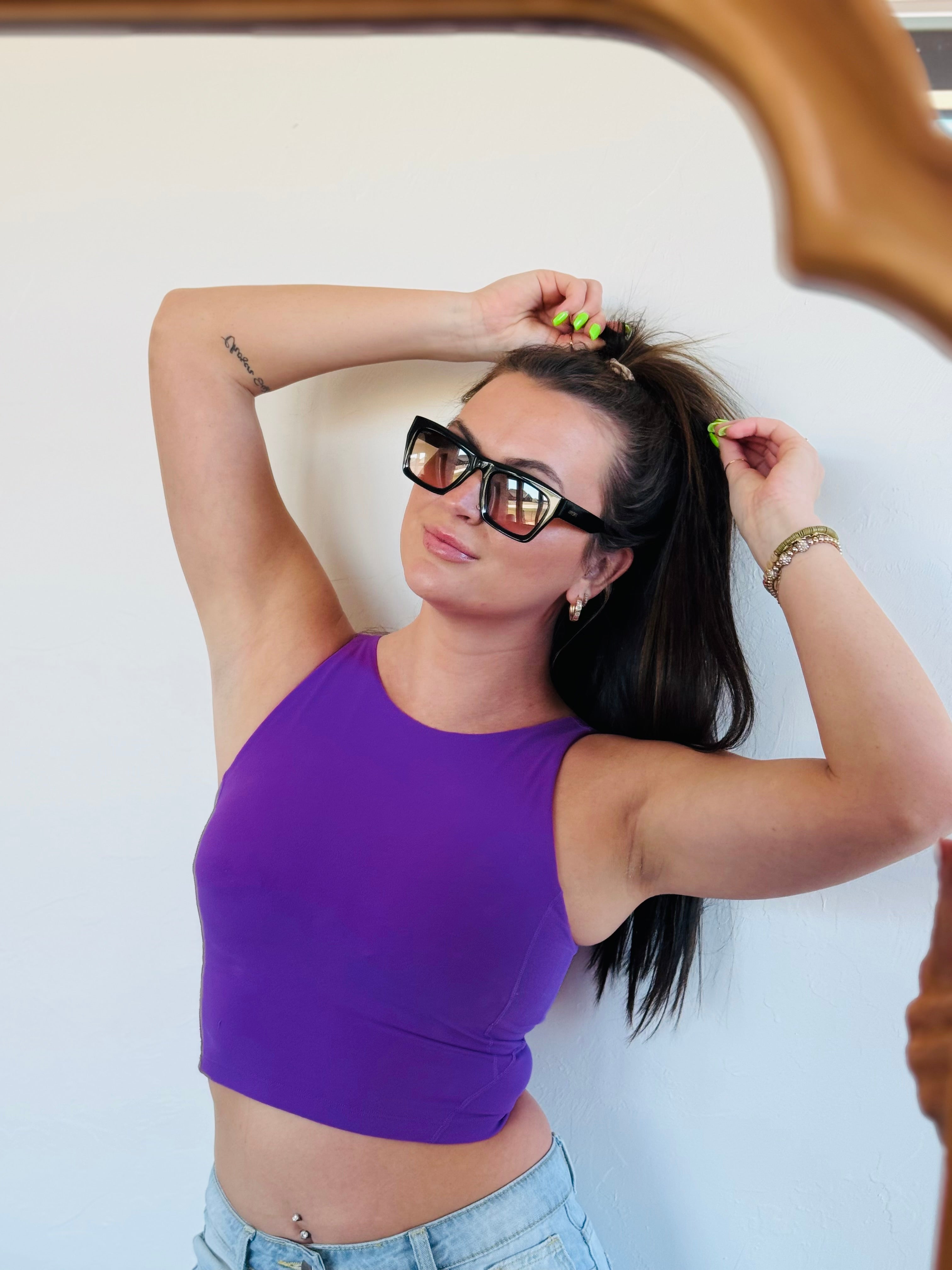 FREYRS NICO SUNGLASSES BLACK and BROWN