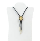 GOLD ROSE BUD BOLO 2D NECKLACE - Necklaces