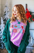 HOLLY JOLLY BRIGHT COMFORT COLORS TEE - Tops