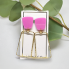 Kaelyn Bubble Gum Pink EarringsKaelyn Bubble Gum Pink Earrings - Perfect Spring Accessory for a Fun aAurea Lux Collective